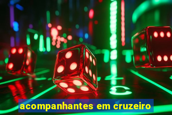 acompanhantes em cruzeiro